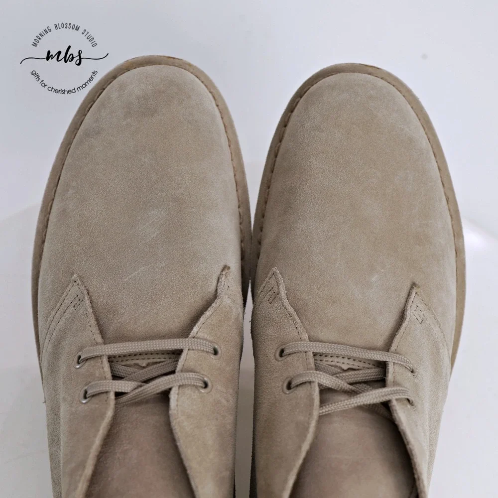 Clarks Desert Boot Classic Heritage Minimalist Chukka Boots Sand Men 13